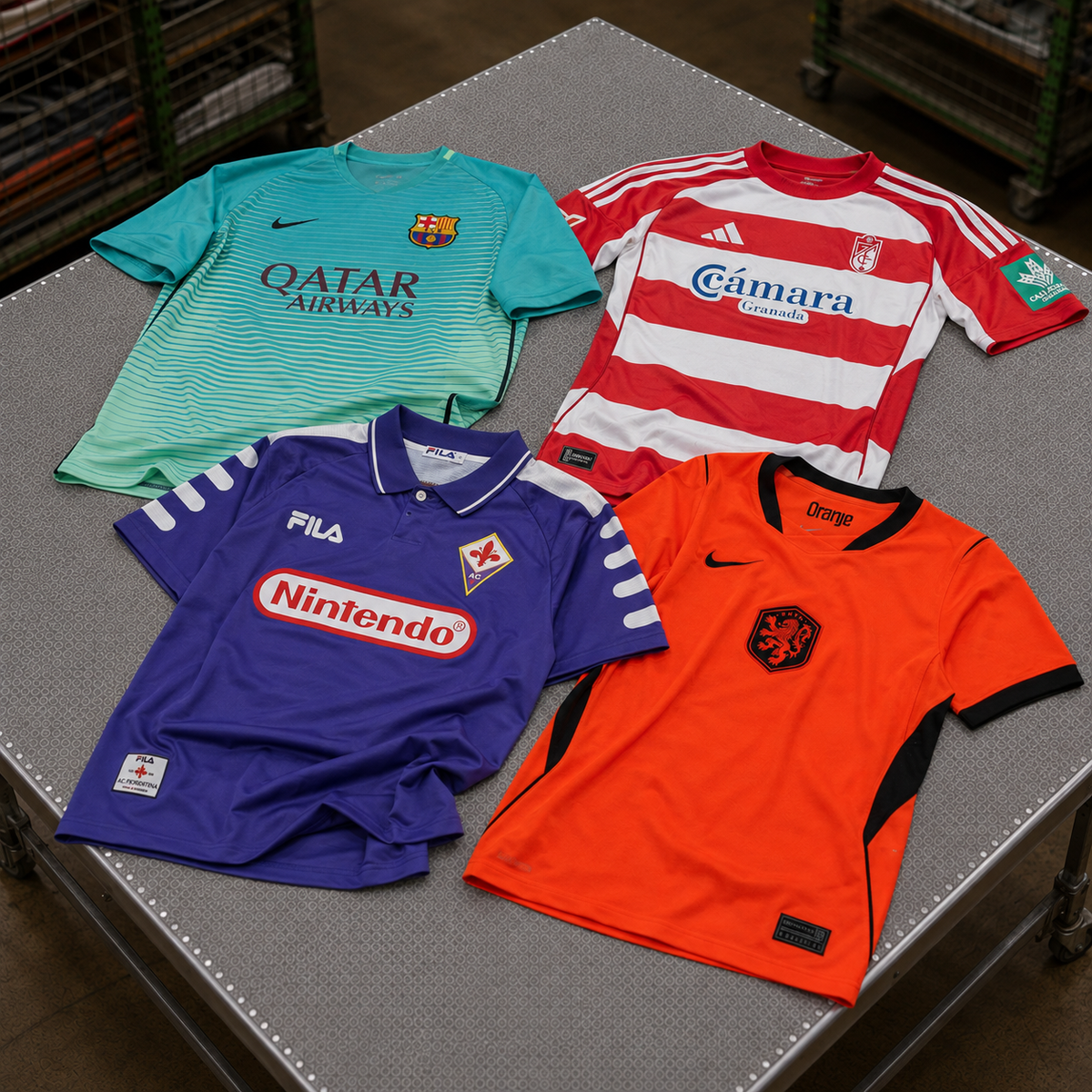Mix de camisetas de fútbol | Por piezas