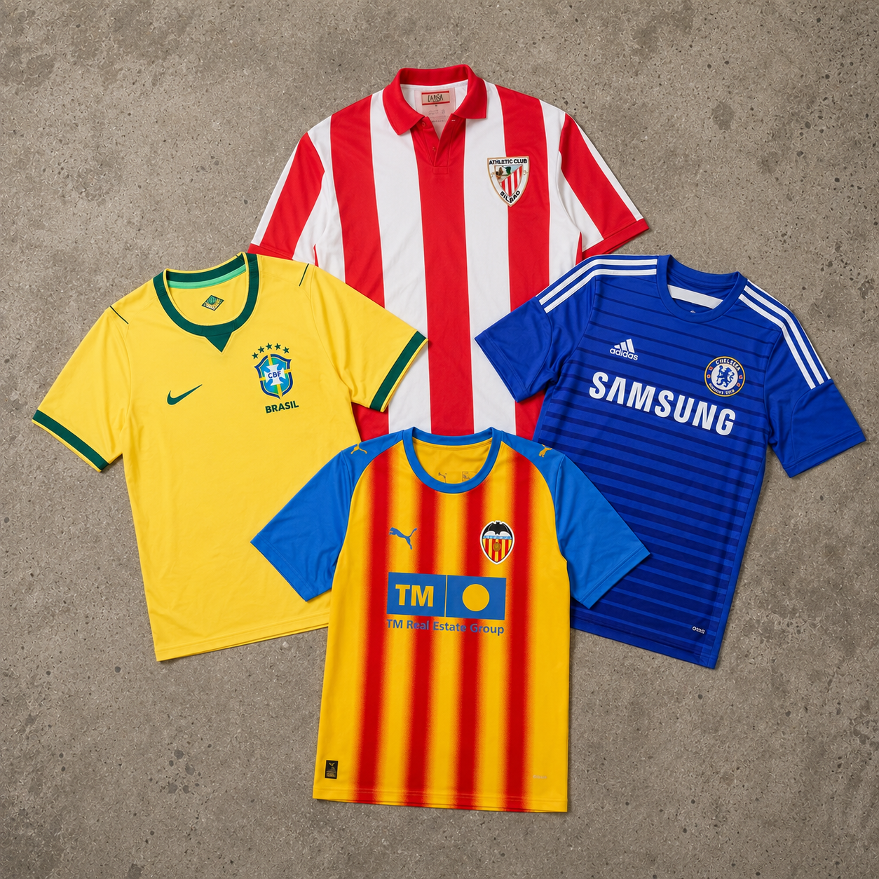 Mix de camisetas de fútbol | Por piezas