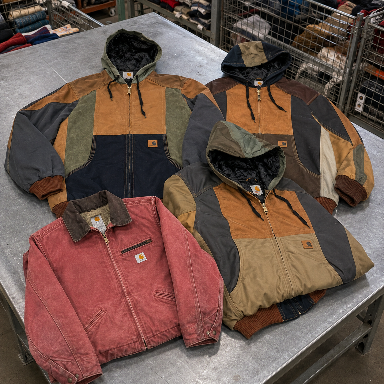 Mix chaquetas Carhartt rework | Por piezas