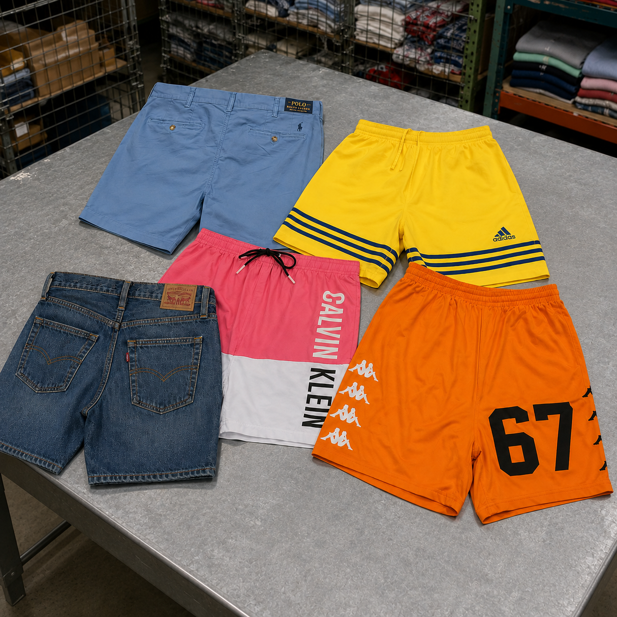 Mix Bermudas y Shorts marca | Por KG