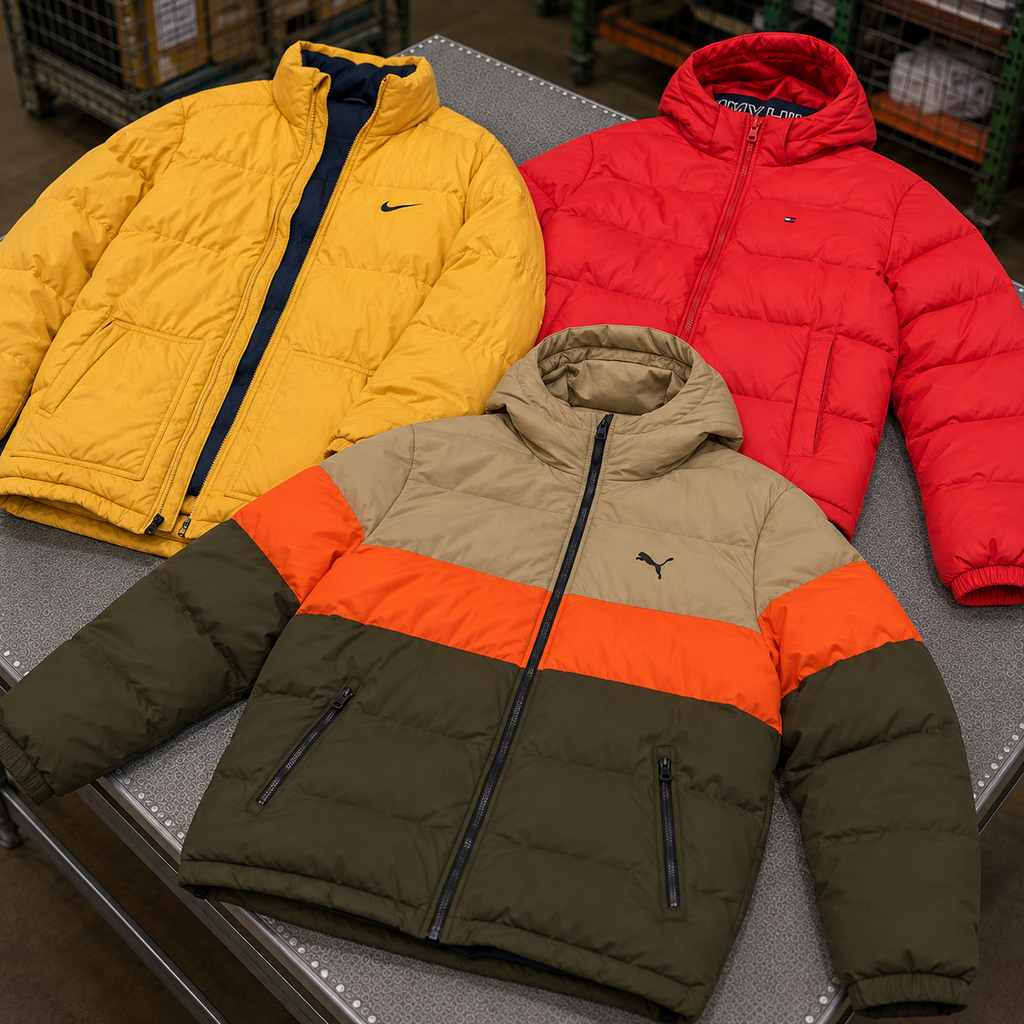 10 x Branded Vintage Thin Coats