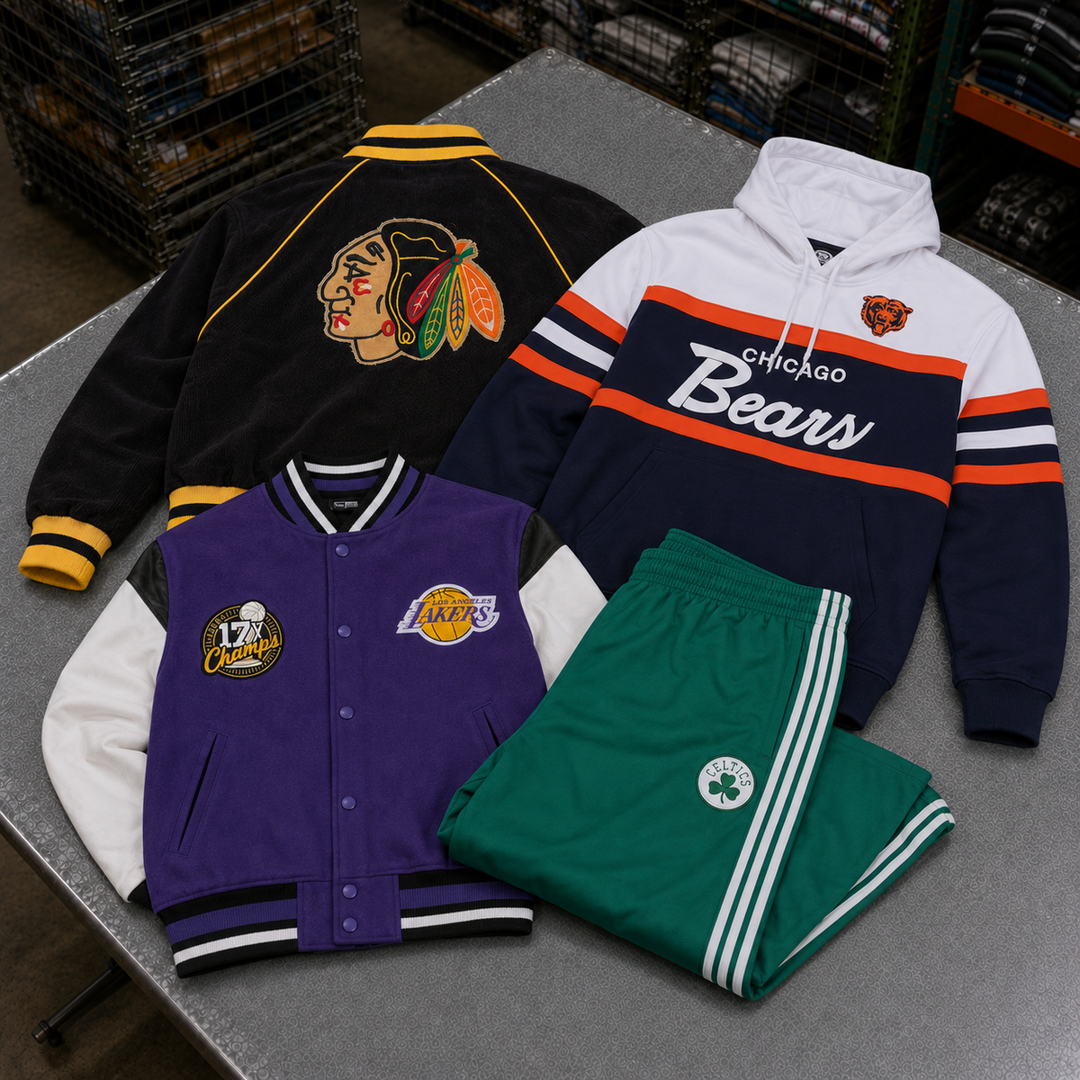 Mix invierno NFL, NBA y NHL | Por KG