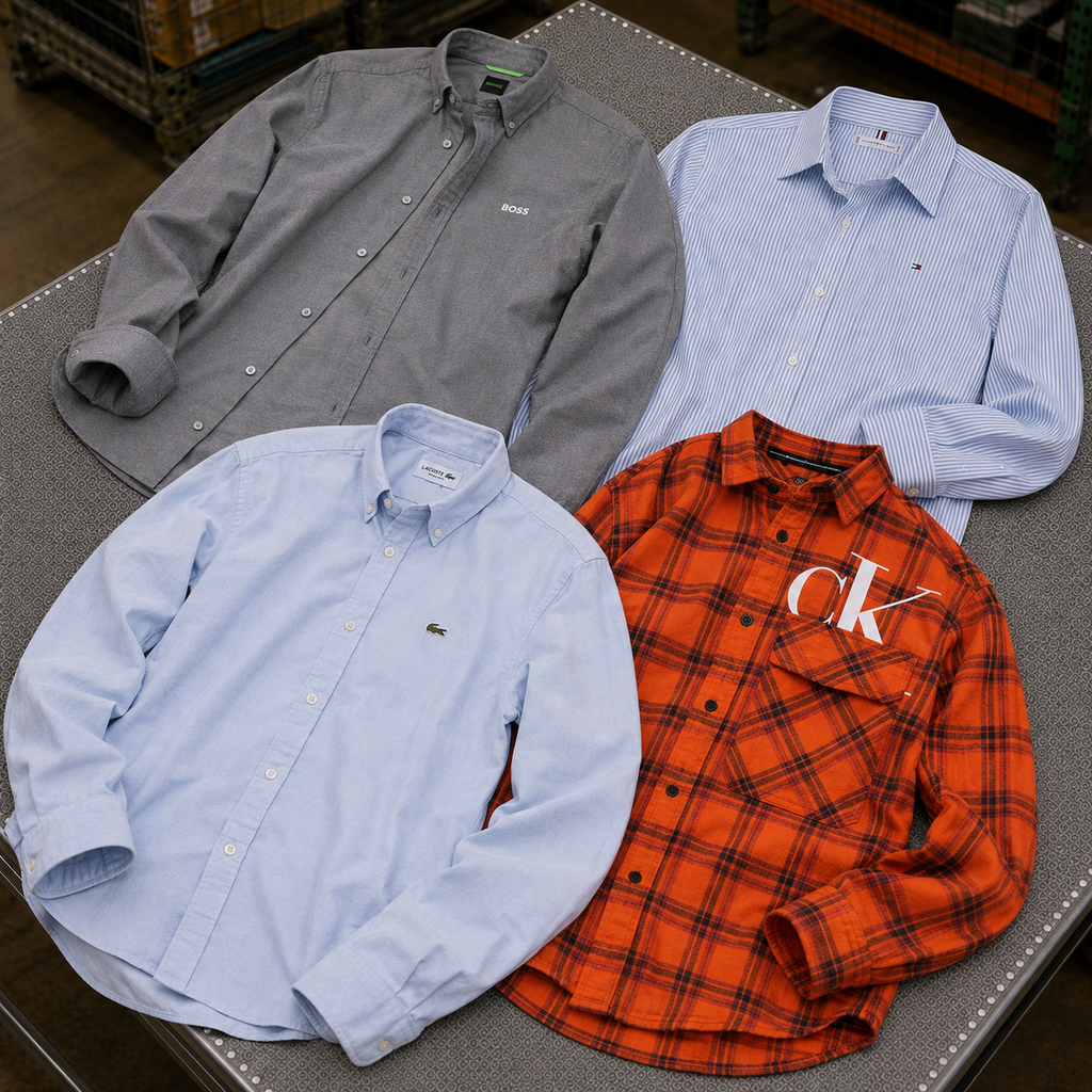 Mix camisas de marca |  Por KG