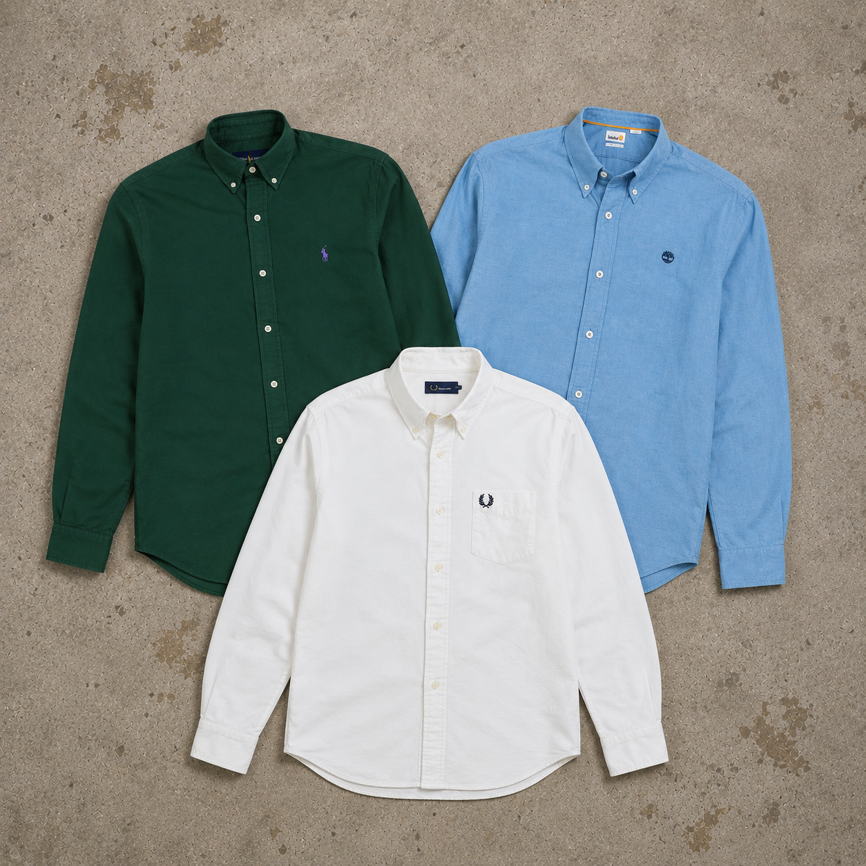 Mix camisas de marca |  Por KG